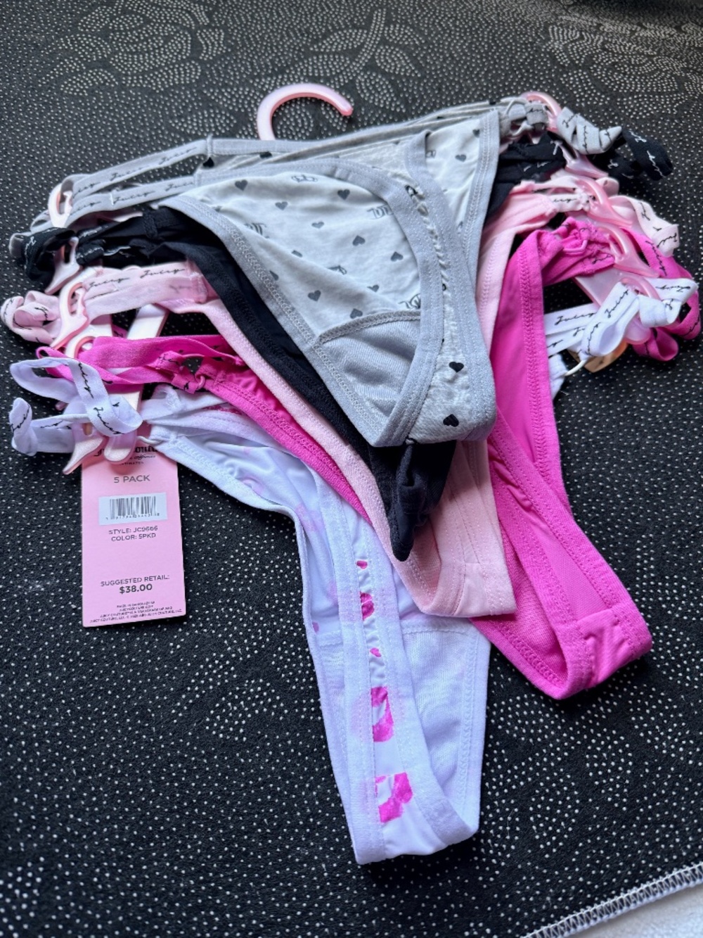 Juicy Coutour thong 5 pack